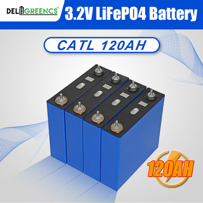 Batería de litio de Ucrania CATL 120ah 3.2V LiFePO4 para el almacenamiento de energía solar por las REUNIONES DDP