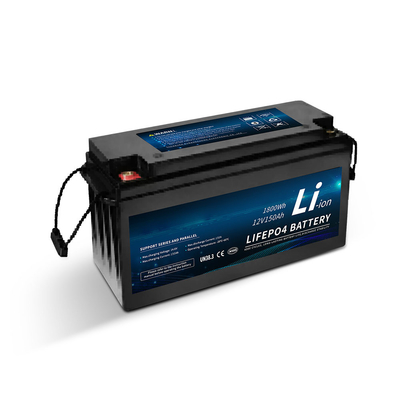 pantalla LCD de la batería de la ión de litio lifepo4 de 12.8V 150ah para apagado el inversor de corriente puro de la onda sinusoidal del ceñidor