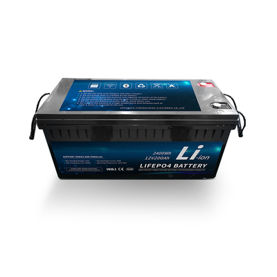 pantalla LCD de la batería BMS Pack de 12.8V 200ah Lifepo4 de la batería de litio prismática de la rejilla