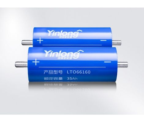 Células cilíndricas de Yinlong LTO de la batería de 10C 66160 Bluetooth LiFePO4
