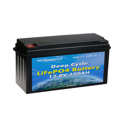150Ah paquete de batería modificado para requisitos particulares de la ión de litio de 24 voltios para el carrito