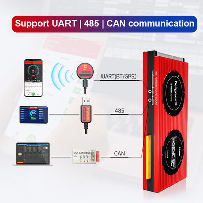La ayuda Li-Ion UART RS485 de BMS 3S 12V 150A-250A puede diente azul de la comunicación