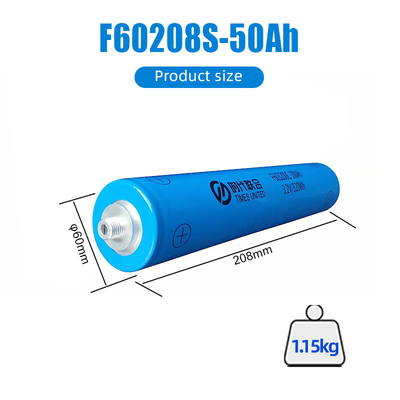Batería cilíndrica LiFePO4 3.2V de Deligreen 50Ah para el carro de golf