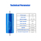 Batería recargable 2.3V Yinlong Lto 55Ah 35Ah 40Ah del titanato del litio 66160